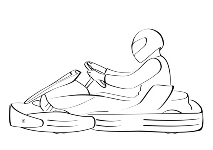 卡丁车车辆图片-卡丁车车辆素材-卡丁车车辆插画-摄图新视界