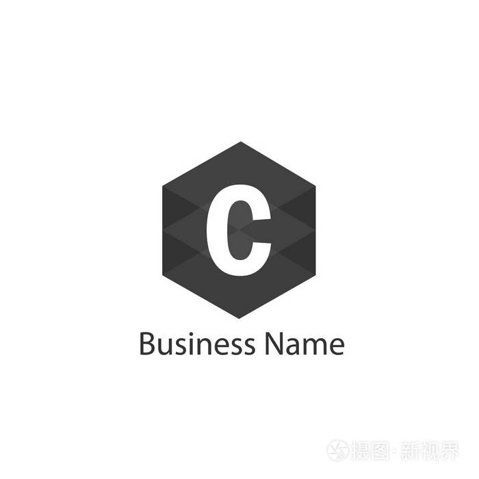 字母 C 标志模板设计