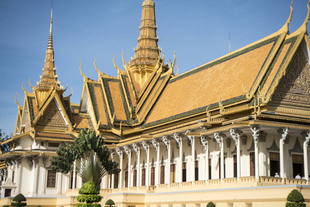 柬埔寨金边皇宫王座厅