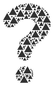 填充三角形图标的问题形状
