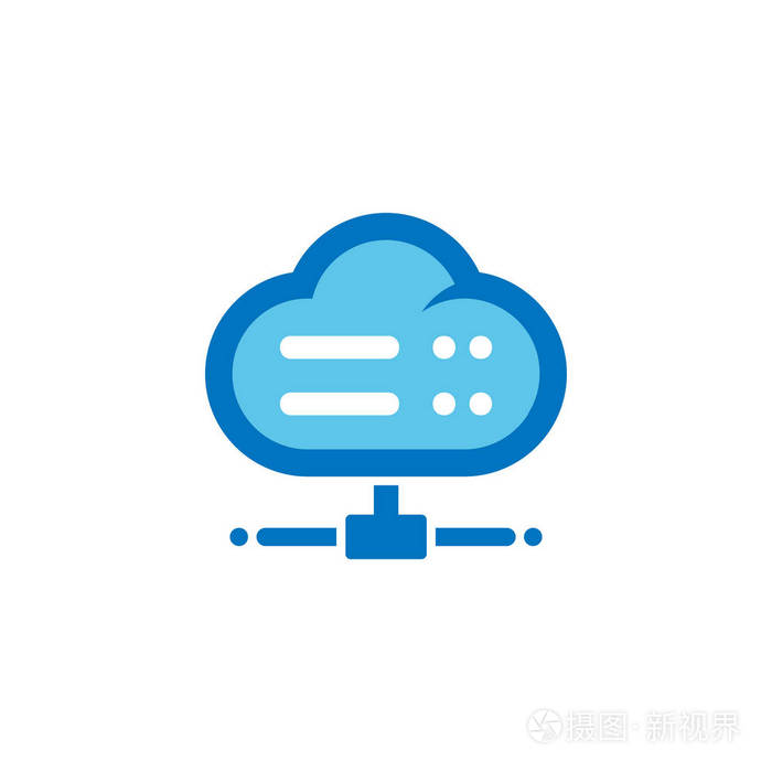 天气服务器徽标图标设计插画-正版商用图片04yx7o-摄图新视界