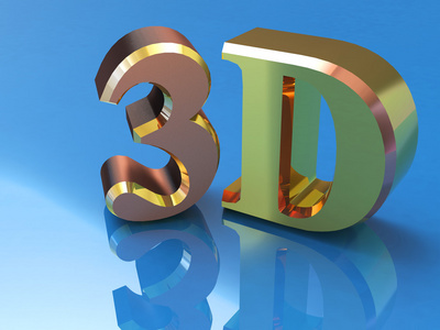 金色王字闪闪发光的金色 3d 字照片