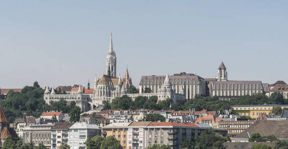 匈牙利布达佩斯的马来教堂全景