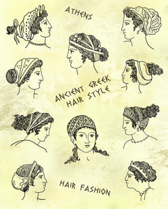 古希腊的发型