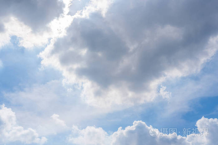 天空蓝天白云的cloudscape 壁纸背景使用照片 正版商用图片04zn04 摄图新视界