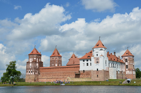 米尔斯基城堡在白俄罗斯
