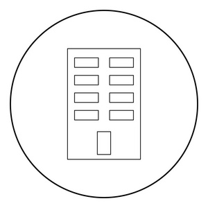 在圆形或圆形矢量图中生成图标黑色