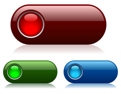 空白的椭圆形按钮图片