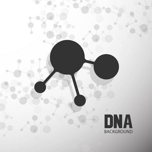 底层结构。分子和基因网格。医学和科学。矢量图形