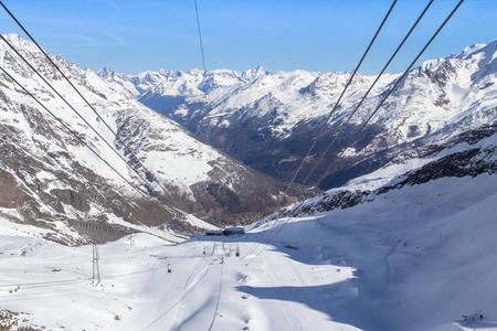 瑞士雪山滑雪胜地