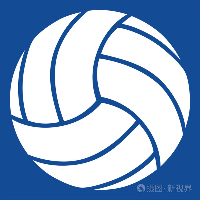 排球矢量图标