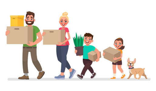 卡通风格中的矢量插画照片