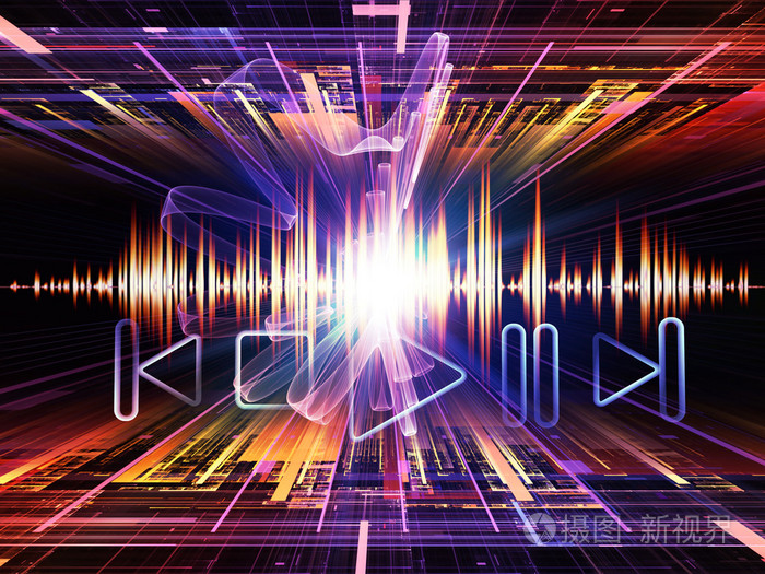 音乐的波浪照片-正版商用图片05124y-摄图新视界