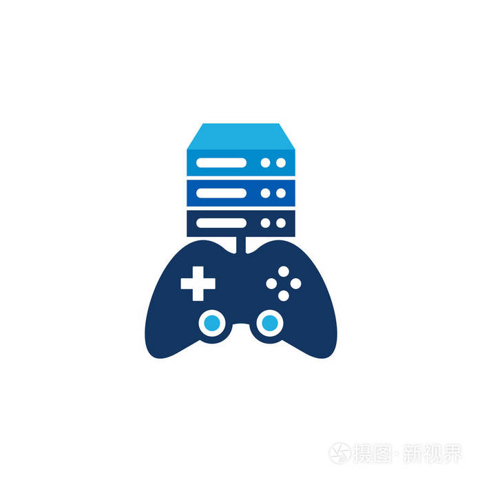 服务器游戏徽标图标设计
