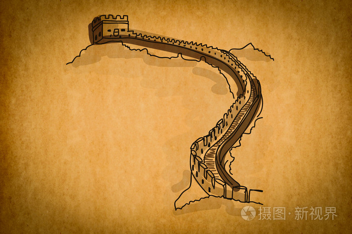 自由手绘集合: 想知道中国长城