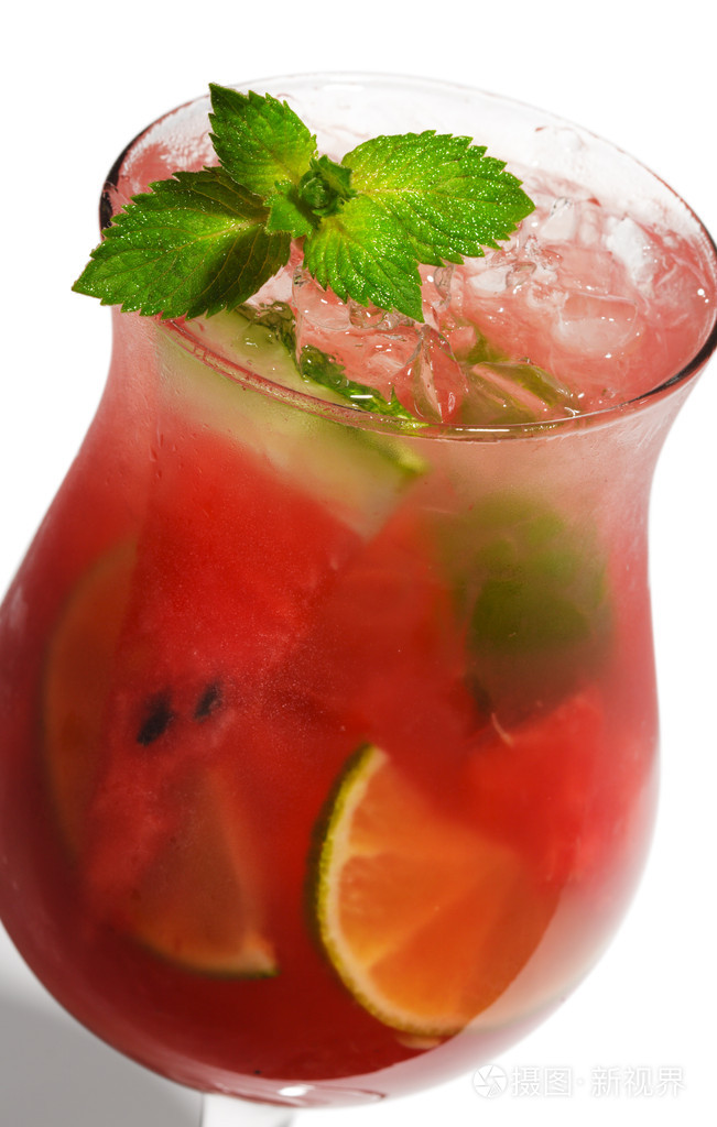 鸡尾酒西瓜caipirinha
