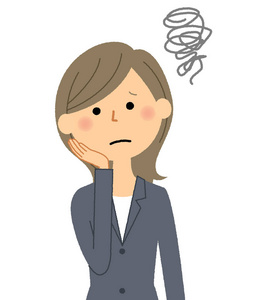 接待员剪影图片