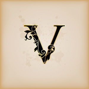 复古的英文缩写字母m复古的英文缩写字母 v照片