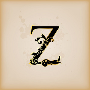 复古的英文缩写字母m复古的英文缩写字母 z照片