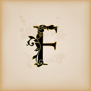 复古的英文缩写字母m图片