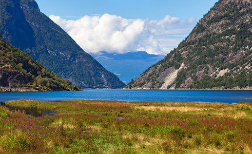 峡湾景观