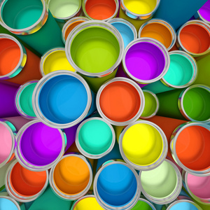 五彩的画笔图片-五彩的画笔素材-五彩的画笔插画-摄图新视界