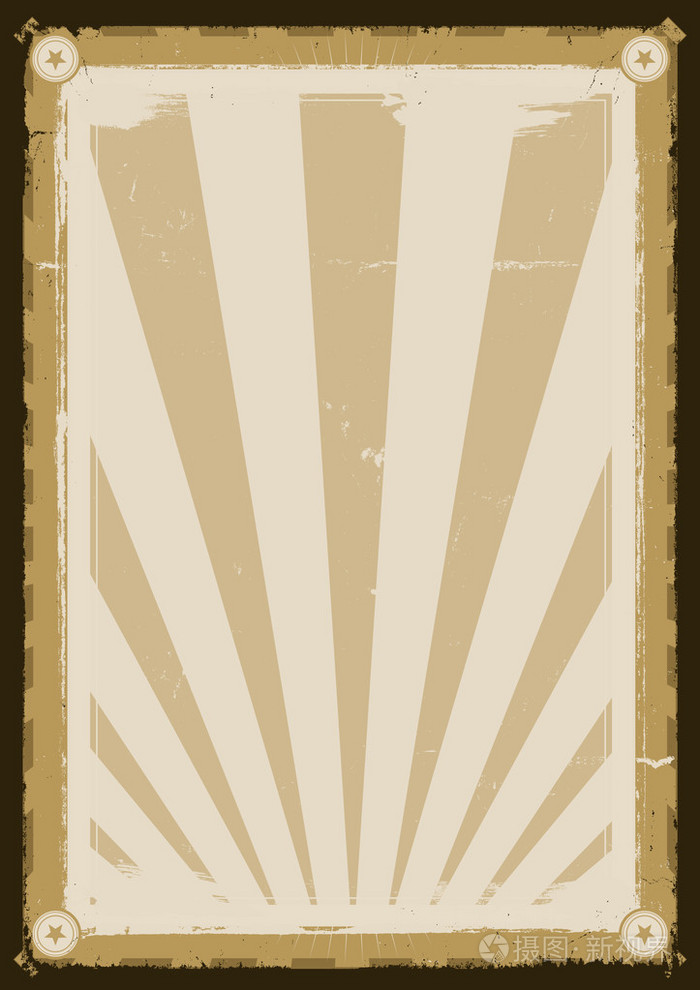酷复古背景海报