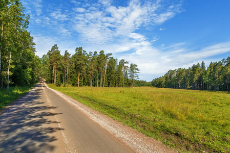 俄罗斯卡累利夏季 Valaam 岛景观