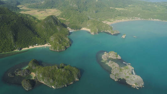 菲律宾 Camarines 卡拉莫安群岛海景