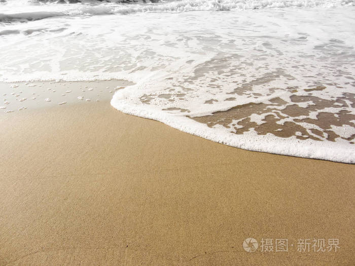 海长从意大利海滩海岸线