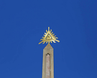 这个符号也叫普罗维登斯之眼插画