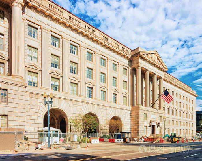 胡佛大厦是美国华盛顿特区商务部的总部.