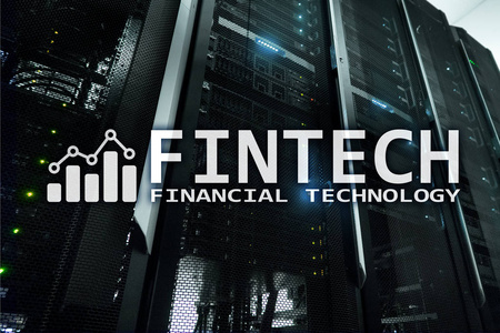 Fintech 金融技术。业务解决方案和软件开发。Fintech 金融技术。业务解决方案和软件开发