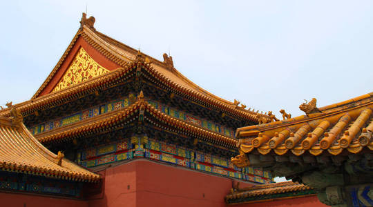 中国房屋屋顶照片
