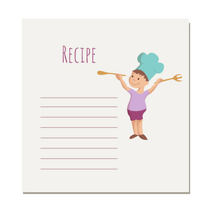 小男孩字符持有用具为设计小册子, 传单, 网横幅, 箱子, 卡片, 书.