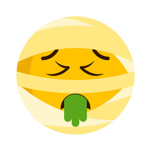 生病的妈咪 emoji 表情图标