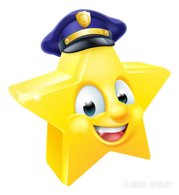 星警察emoji表情图释