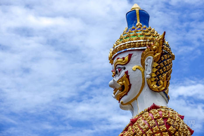 夜叉来自泰国的雕像