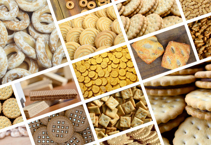 各种饼干图片
