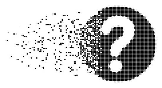 查询消失像素图标照片