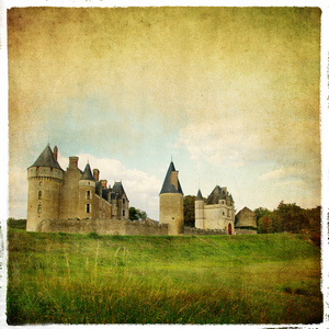 法国城堡艺术复古图片