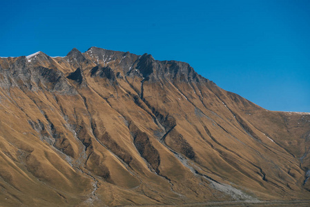 蓝天下的高山, 清新的空气, 美丽的风景