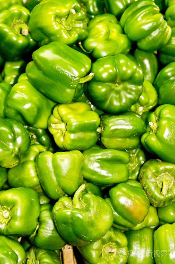 成堆的青椒