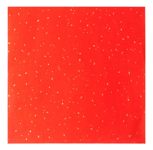 红米动态壁纸在白色背景下分离的中国红米纸片照片