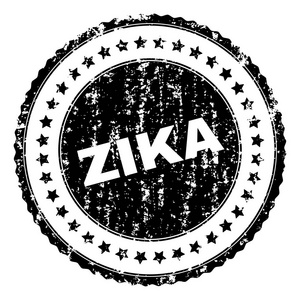 刮纹 Zika 印章印章