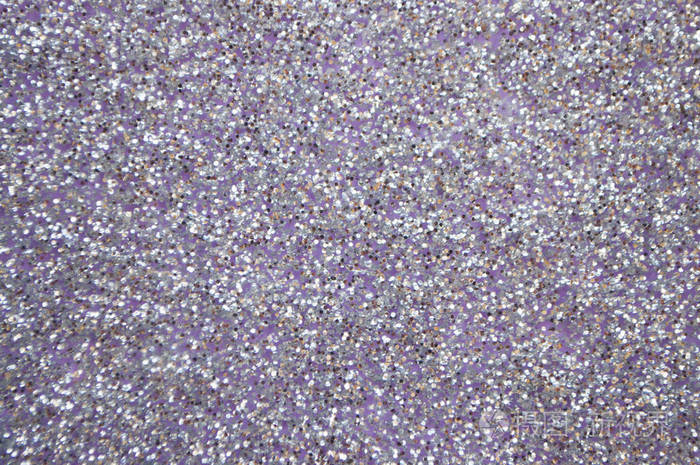 银色闪闪发光的背景闪烁的细节