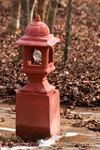 红灯笼在印度度假图片
