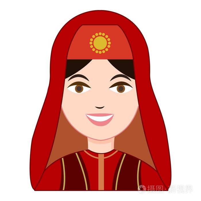 传统服饰偶像中的土耳其女人