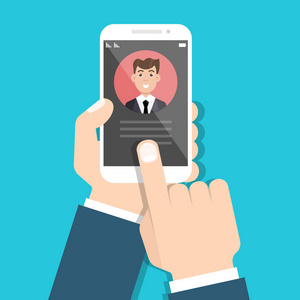 手机联系人头像图片-手机联系人头像素材-手机联系人头像插画-摄图新