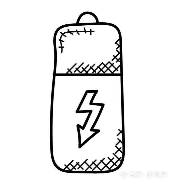 电池平面矢量图标插画-正版商用图片05763e-摄图新视界